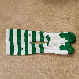 Pro Compression Green and White Stripes Size S/M